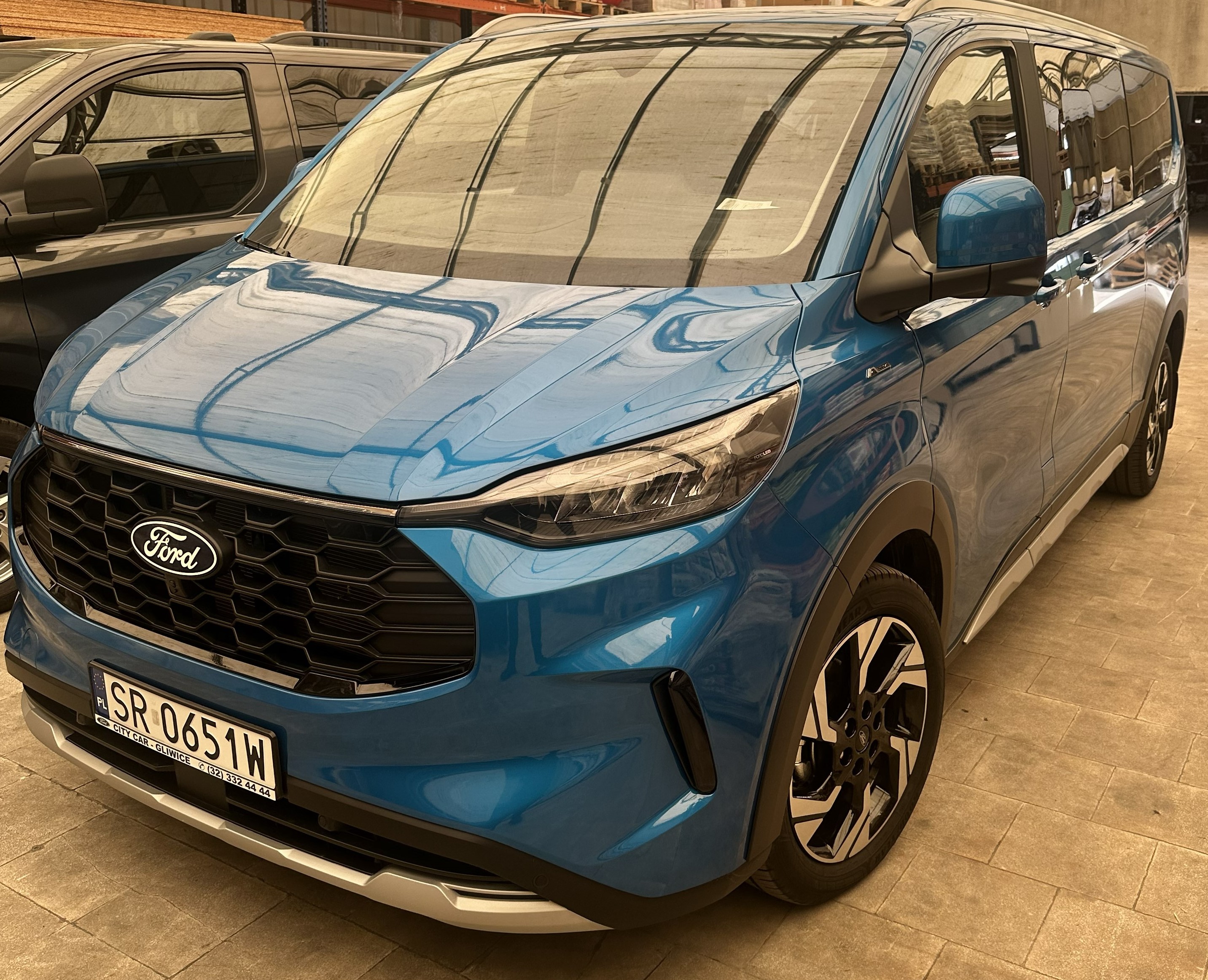 Wynajem busa 8-osobowego Ford Tourneo Custom Śląsk Rybnik Żory